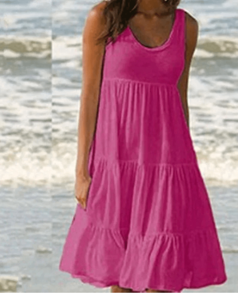 Carly | Relaxed Sunlit Dress - Nora & Ivy Boutique