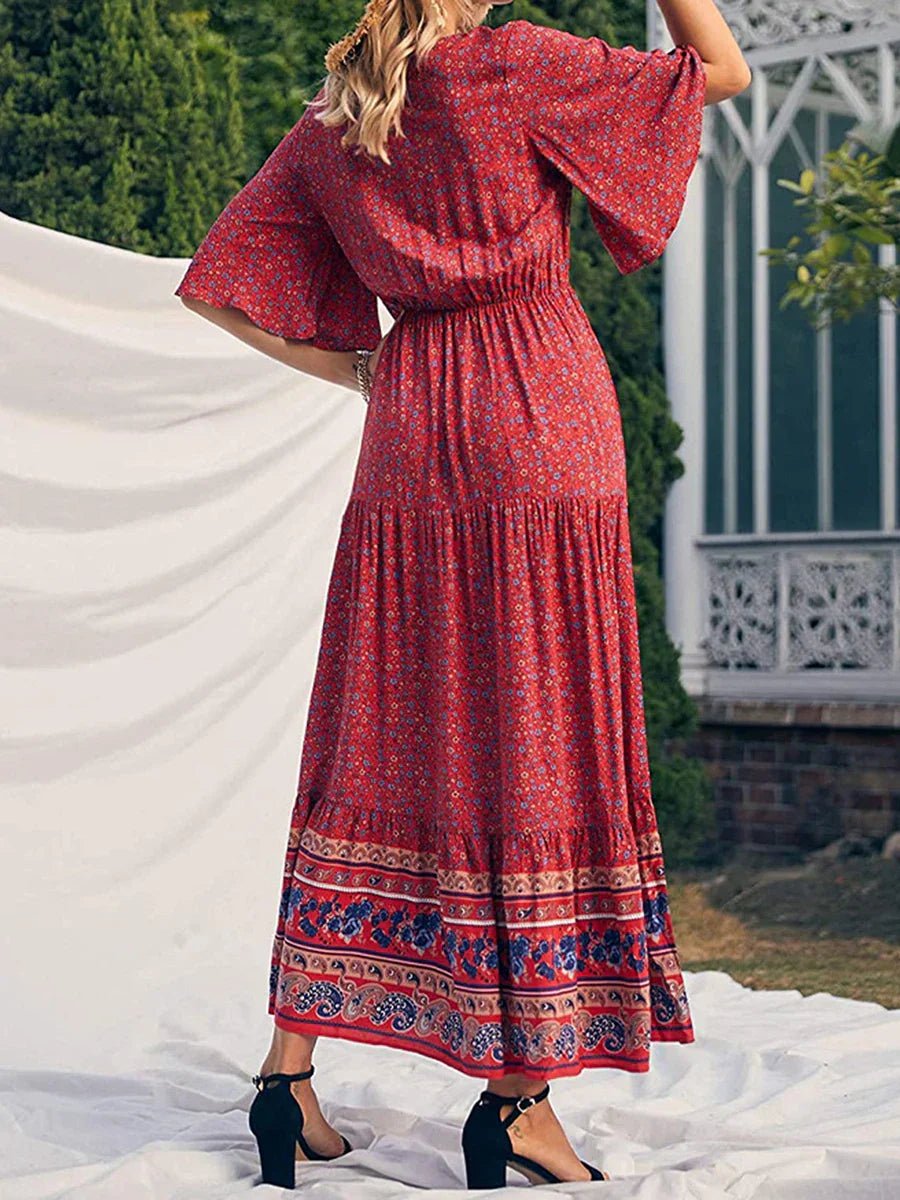 Rumi | Boho Summer Elegance Dress - Nora & Ivy Boutique