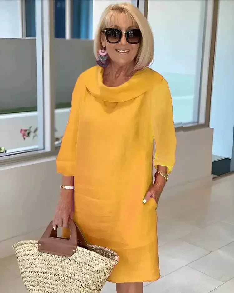 Amity | Polished Elegance Dress - Nora & Ivy Boutique