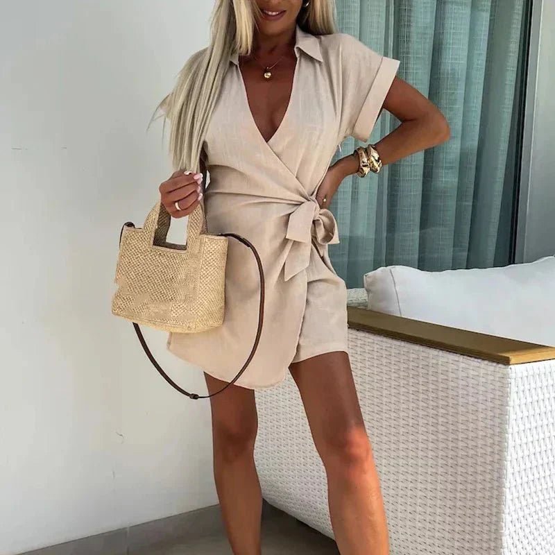 Mola | Elegant Chic Playsuit - Nora & Ivy Boutique