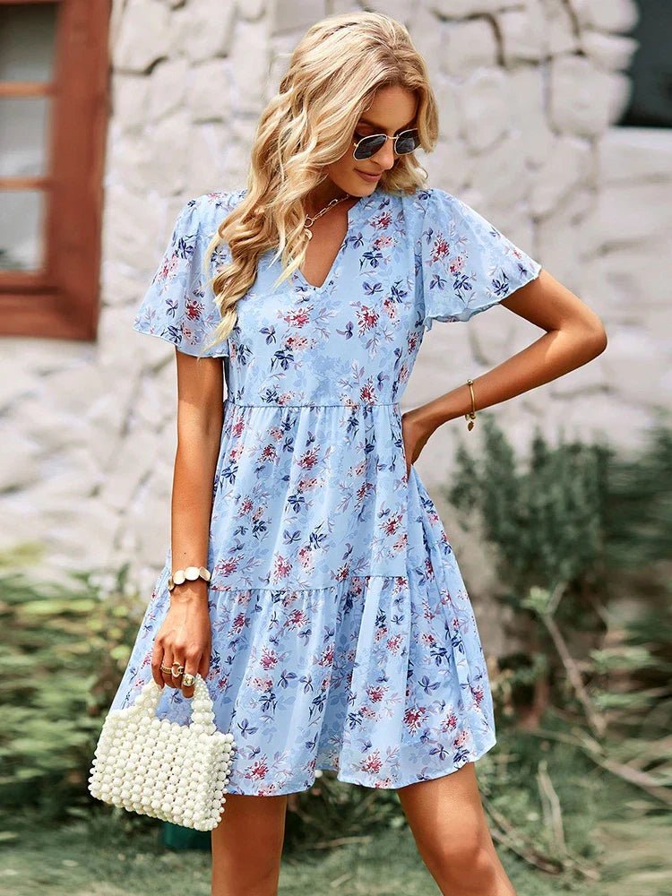 Clarabelle | Breezy Floral Dress - Nora & Ivy Boutique