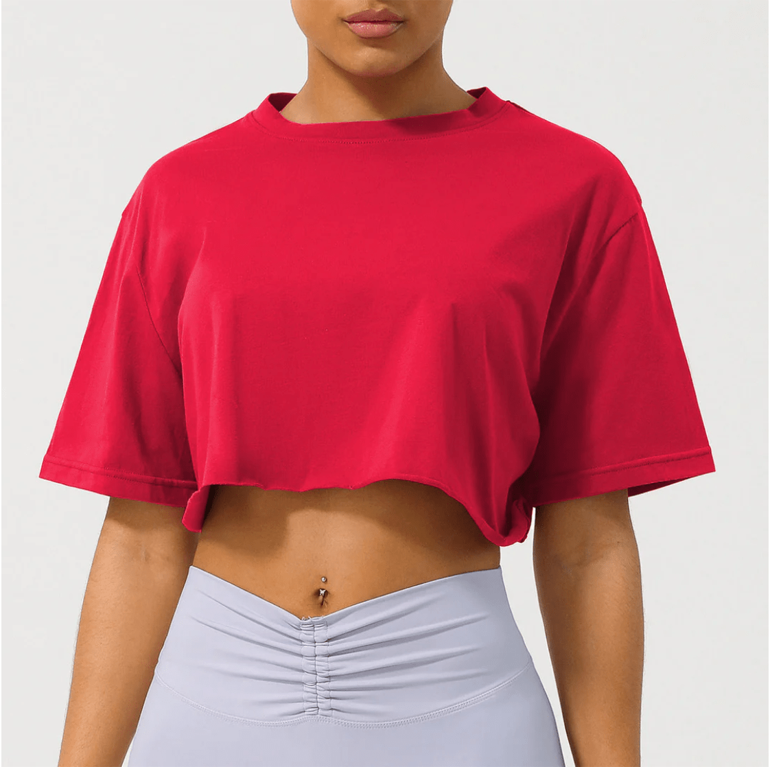 CASSIA™ – Relaxed Fit Crop Tee - Nora & Ivy Boutique