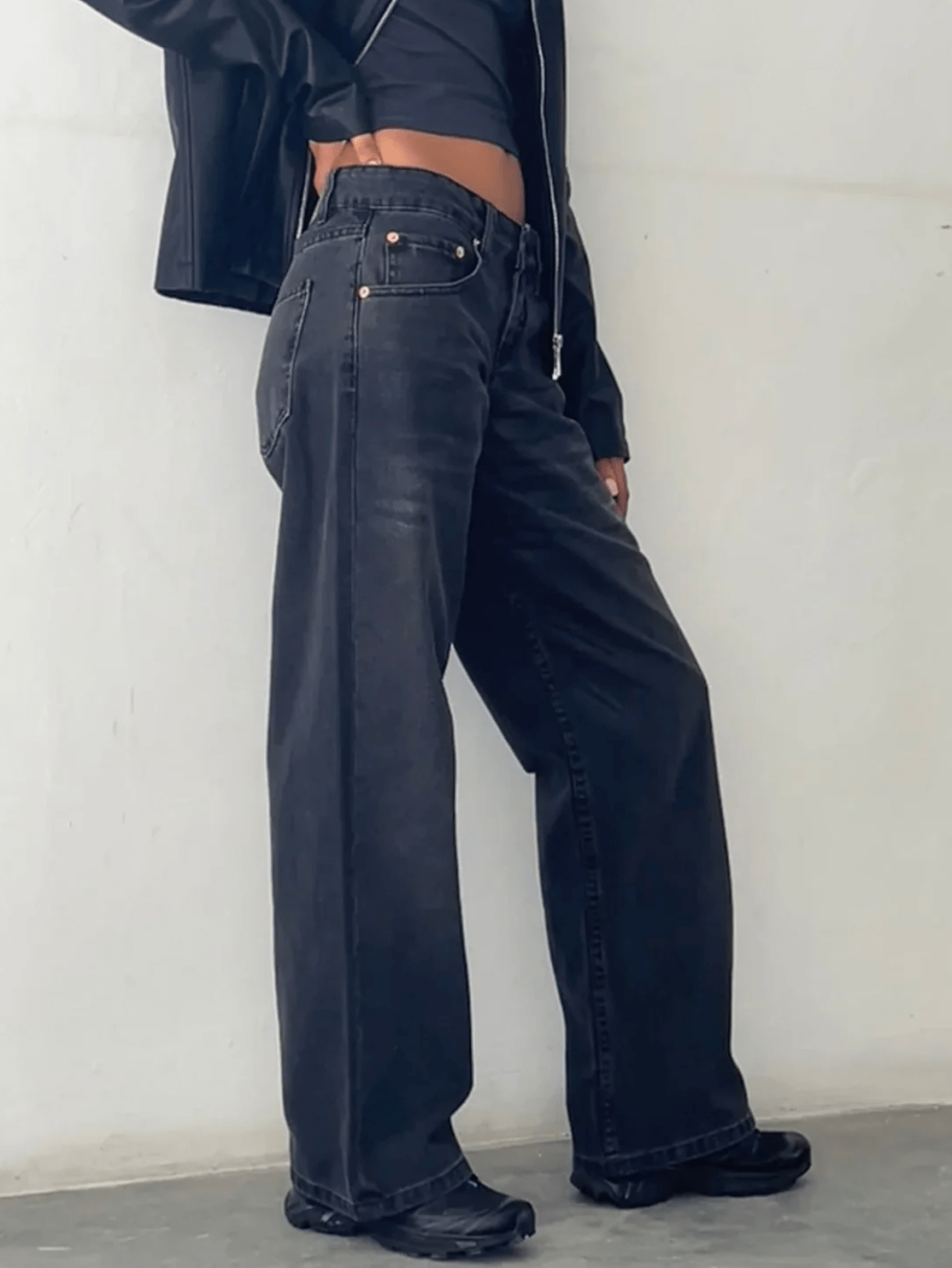 SYLVAINE™ – Vintage Casual Baggy Jeans - Nora & Ivy Boutique