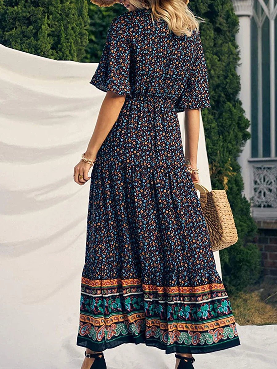Rumi | Boho Summer Elegance Dress - Nora & Ivy Boutique