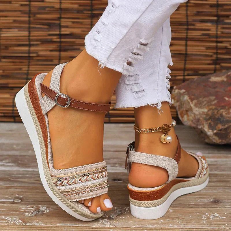 Dixie | Seaside Breeze Sandals - Nora & Ivy Boutique
