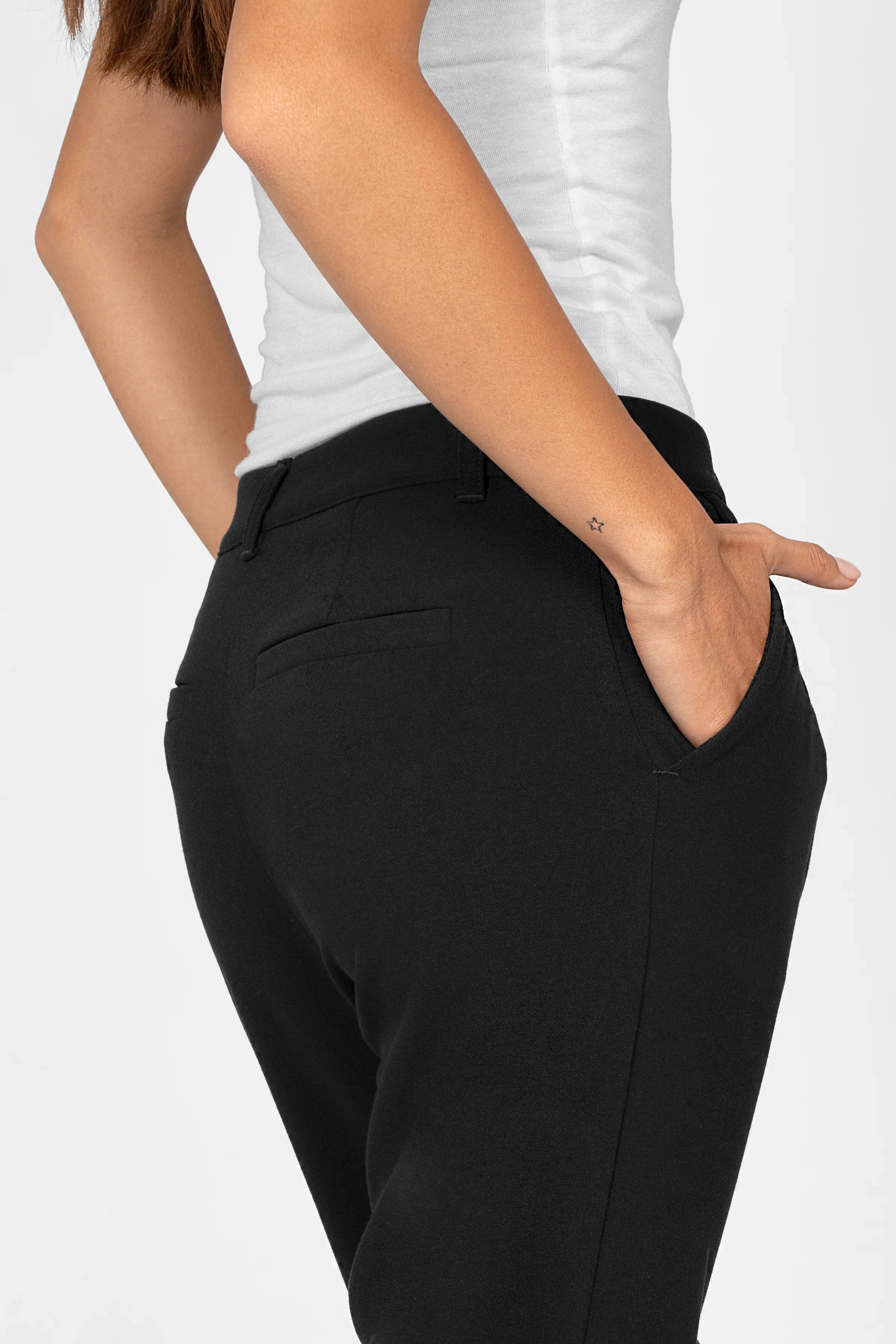 TINKE cropped fit pants