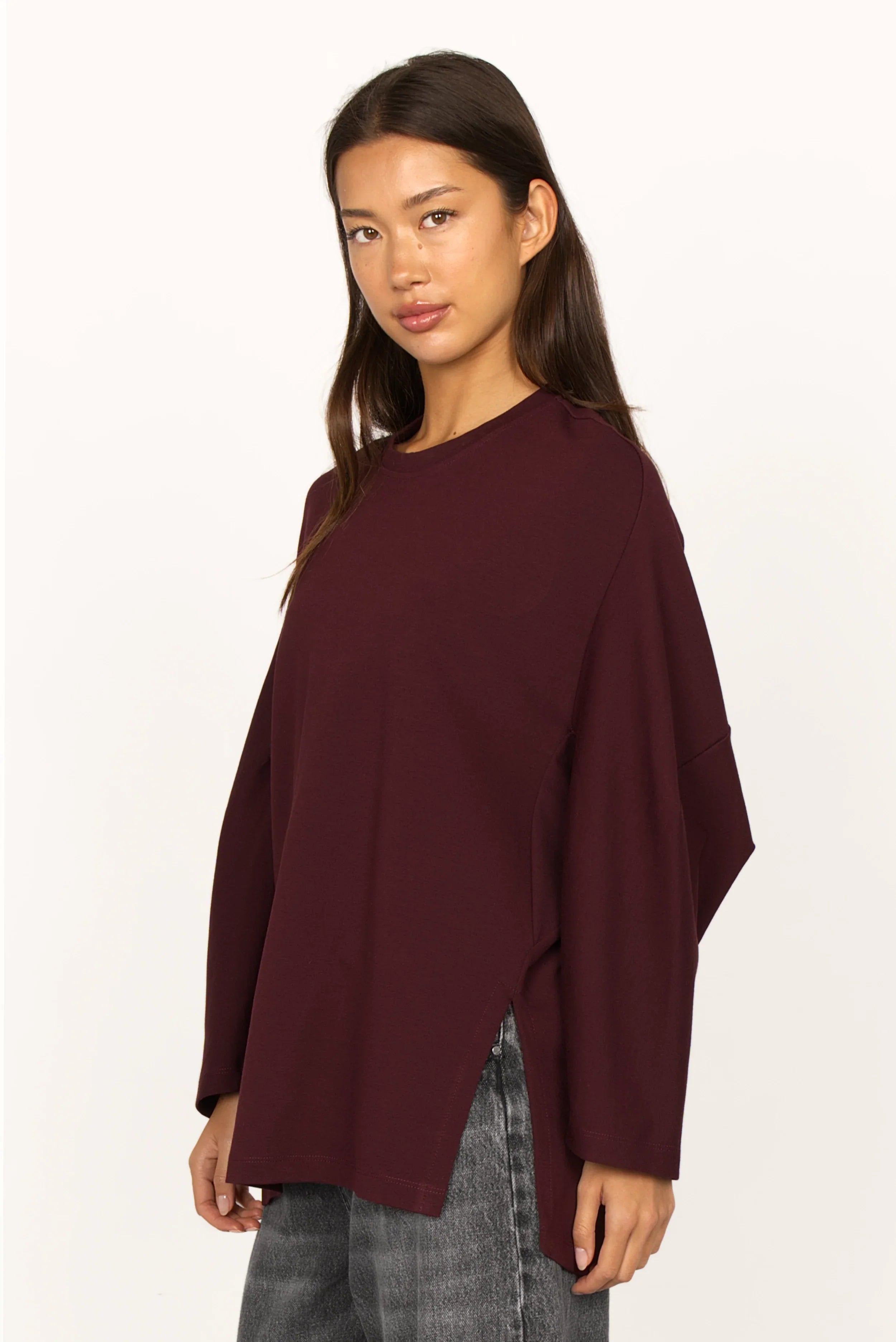TOOVE Shirt made from medium-weight interlock jersey