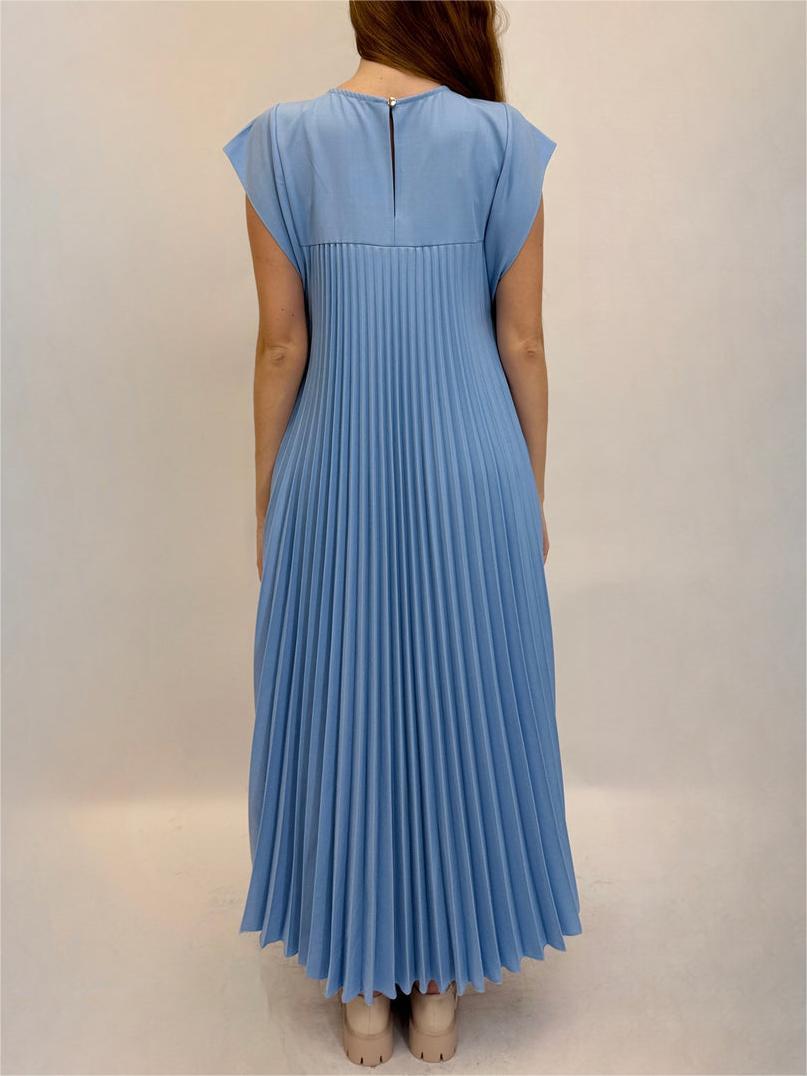 Sandra | Pleated Elegant Dress - Nora & Ivy Boutique