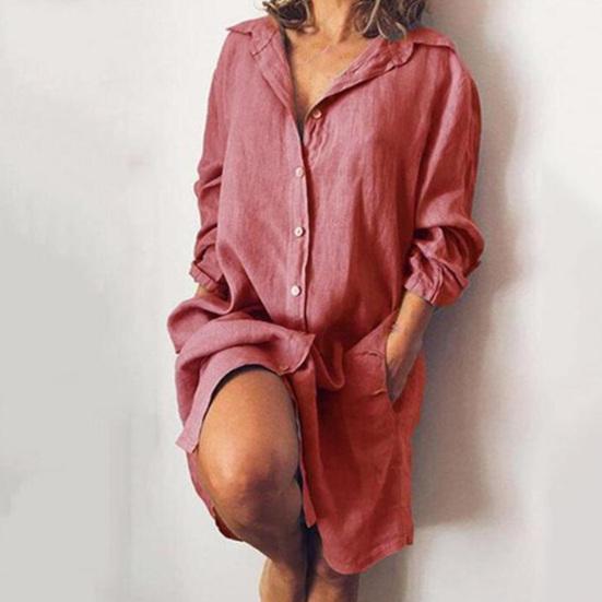 Amira | Trendy Shirt Dress - Nora & Ivy Boutique