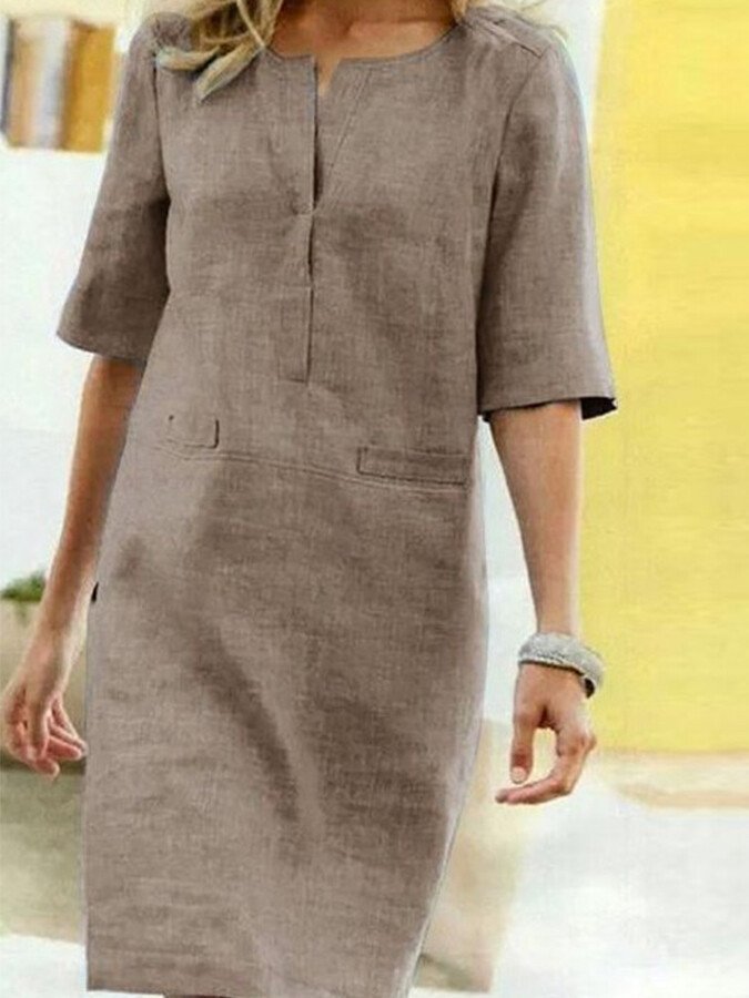 Keziah | Elegant Shirt Dress - Nora & Ivy Boutique