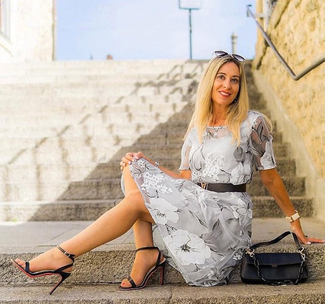 Chandra | Sophisticated Floral Dress - Nora & Ivy Boutique