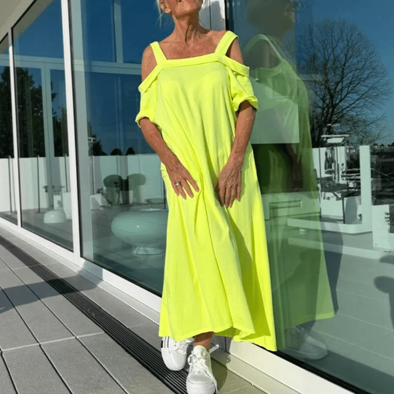 Billie | Shoulder - Baring Maxi - Nora & Ivy Boutique