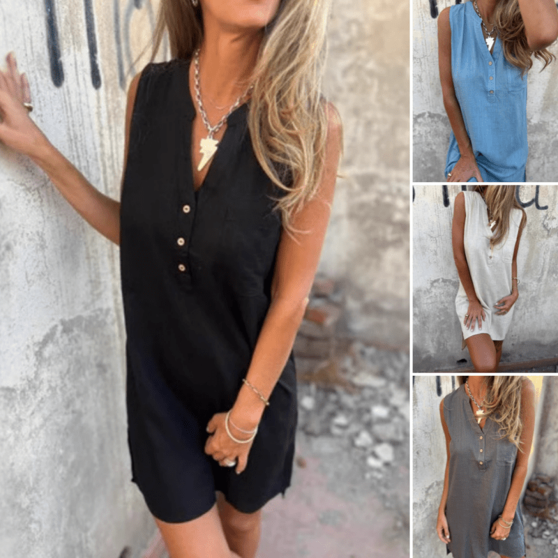 Aurelia | Sleek Summer Dress - Nora & Ivy Boutique