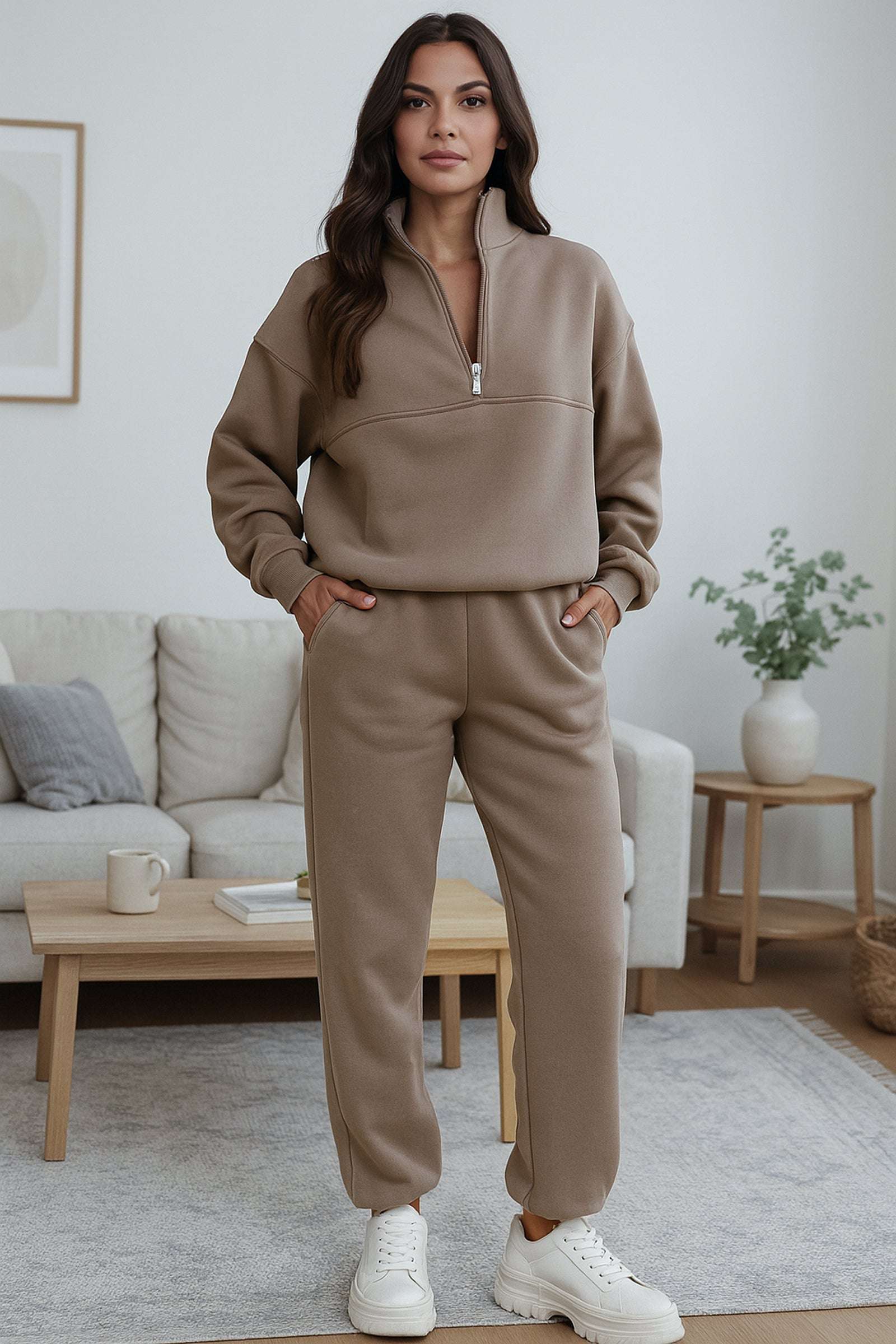 The Essential Edit Cotton Blend Tracksuit - Nora & Ivy Boutique