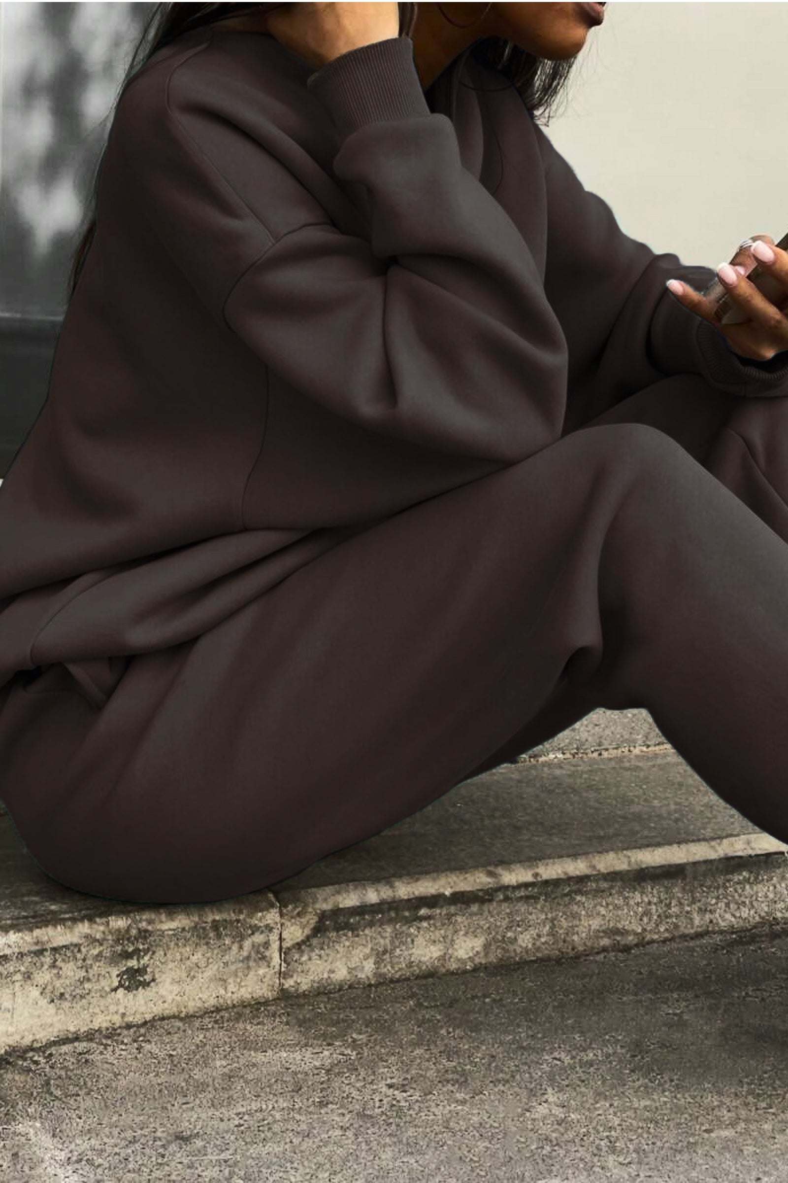 The Essential Edit Cotton Blend Tracksuit - Nora & Ivy Boutique