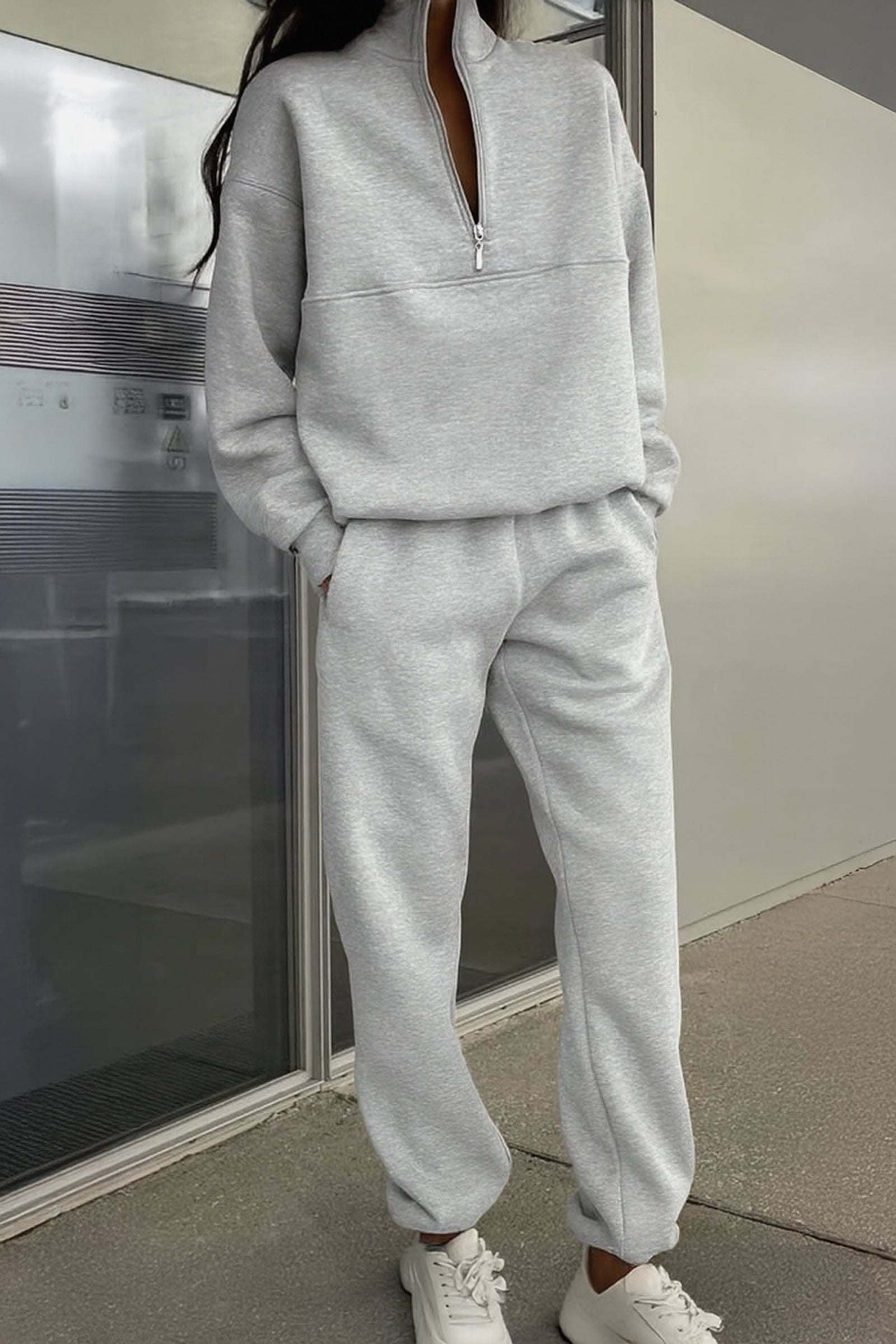 The Essential Edit Cotton Blend Tracksuit - Nora & Ivy Boutique
