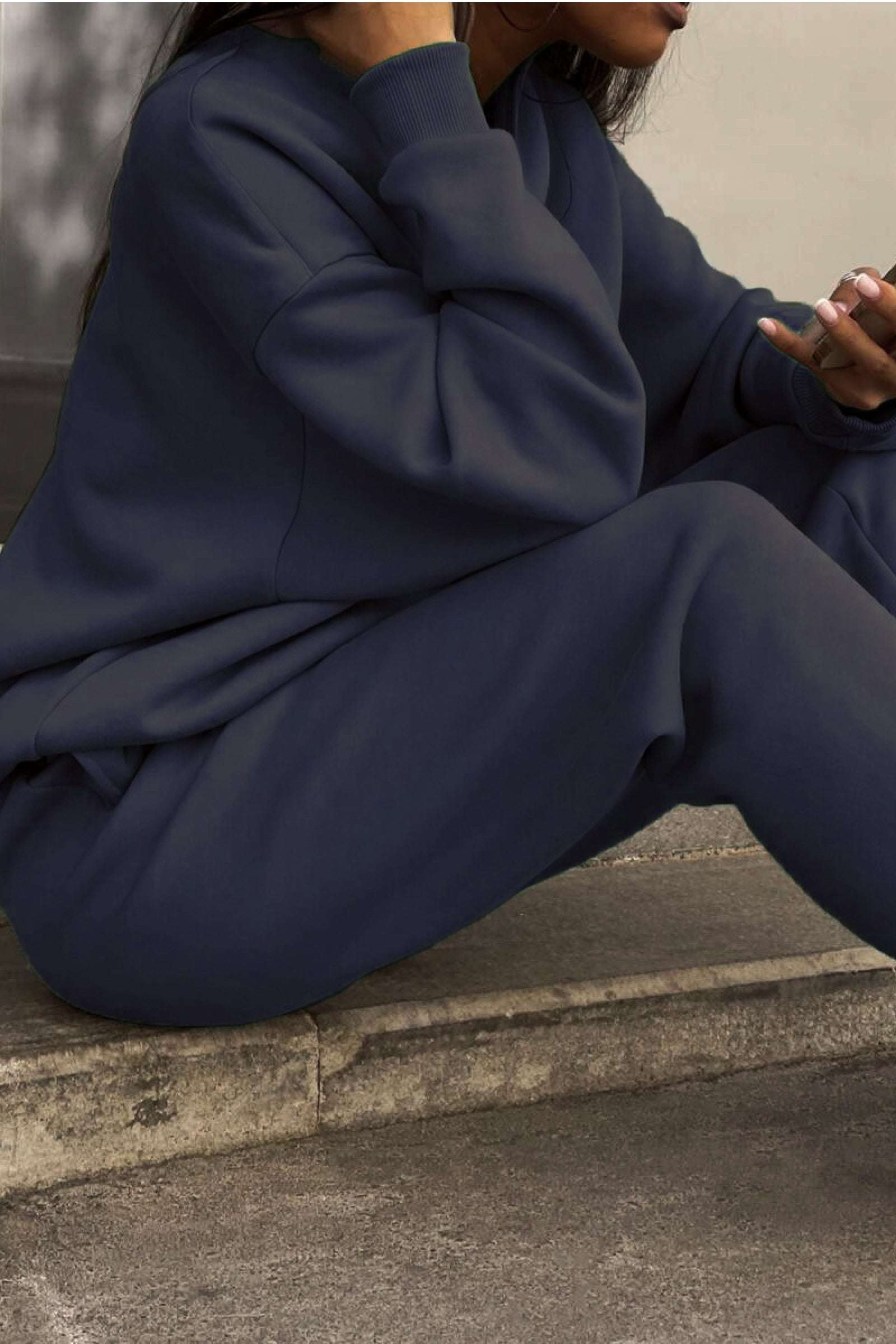 The Essential Edit Cotton Blend Tracksuit - Nora & Ivy Boutique