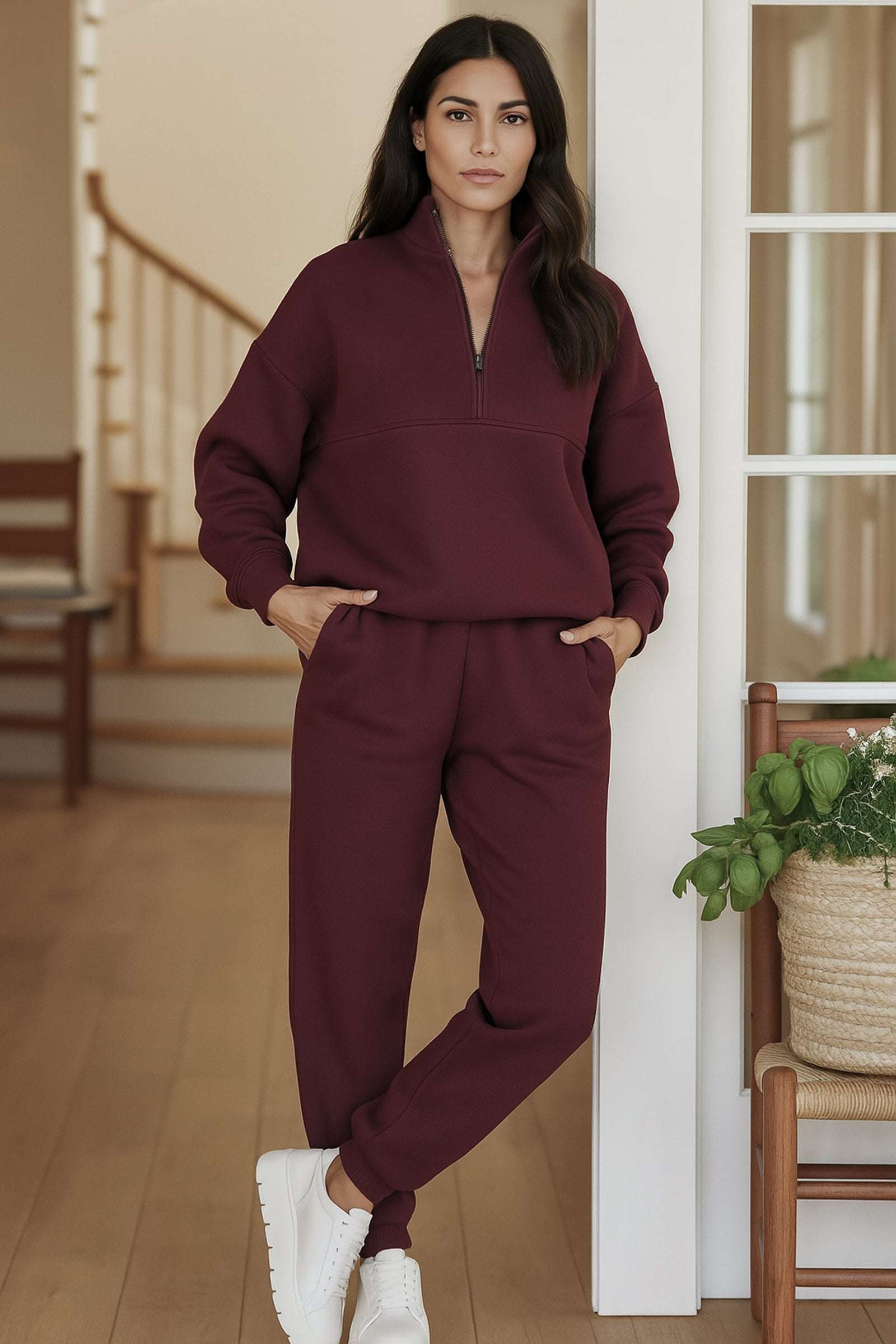 The Essential Edit Cotton Blend Tracksuit - Nora & Ivy Boutique
