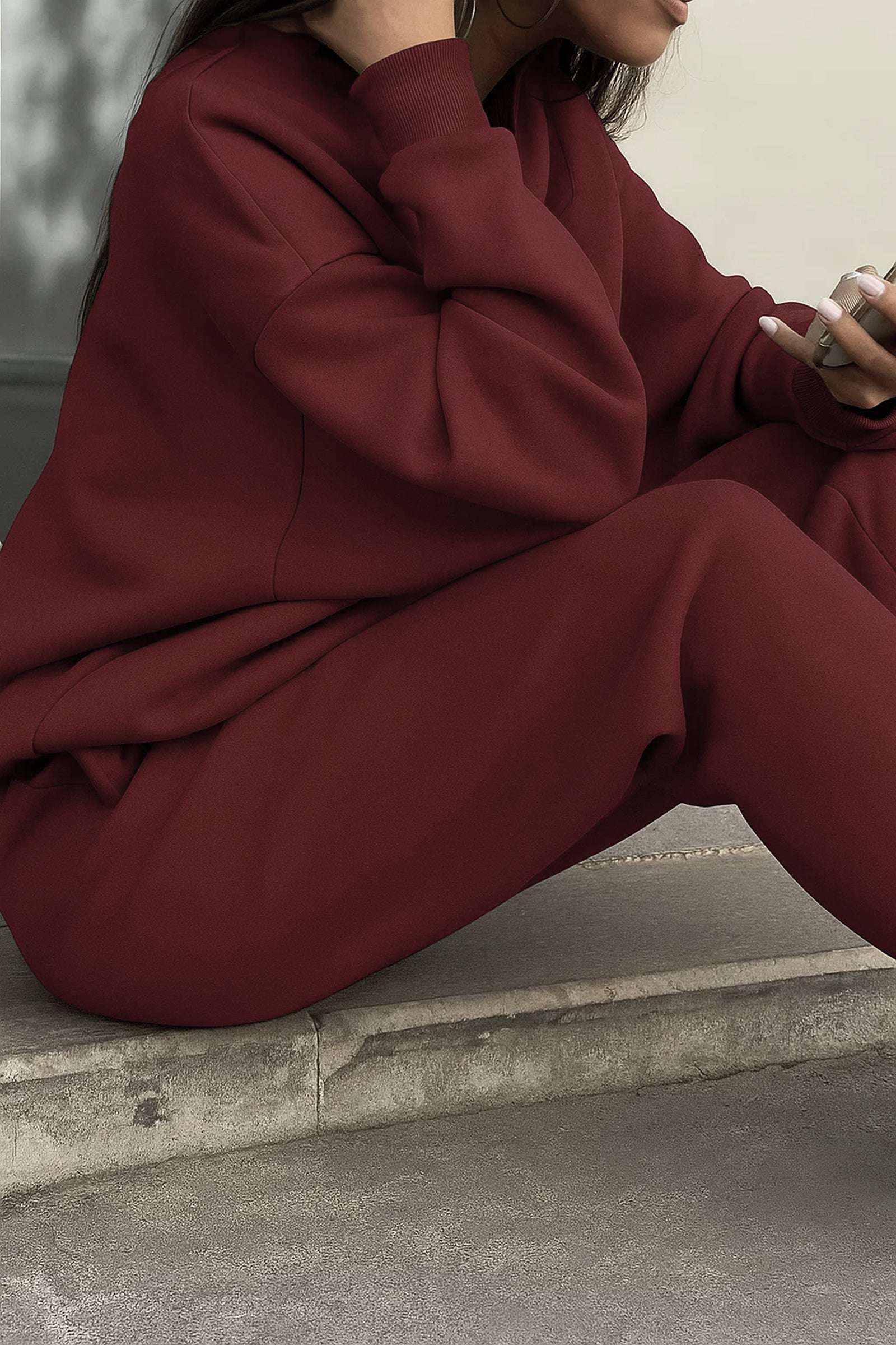 The Essential Edit Cotton Blend Tracksuit - Nora & Ivy Boutique