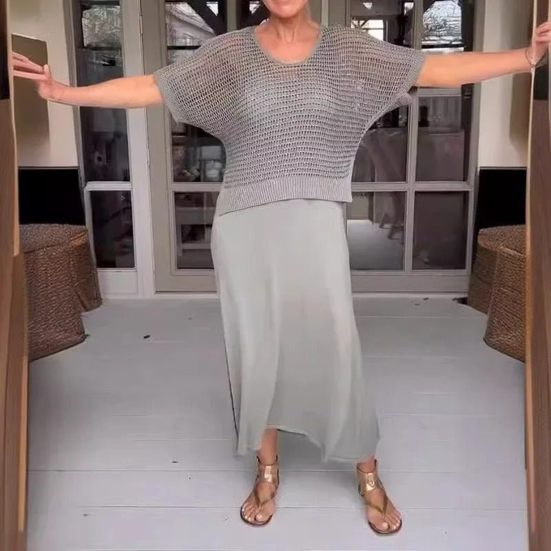 Elena | Classy Two - Piece Set - Nora & Ivy Boutique